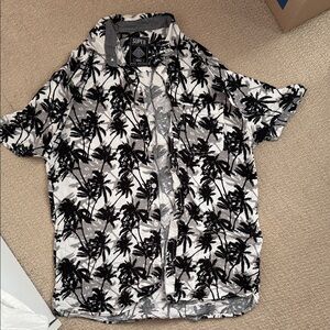 Superdry Monochrome Palm Print Men's Shirt